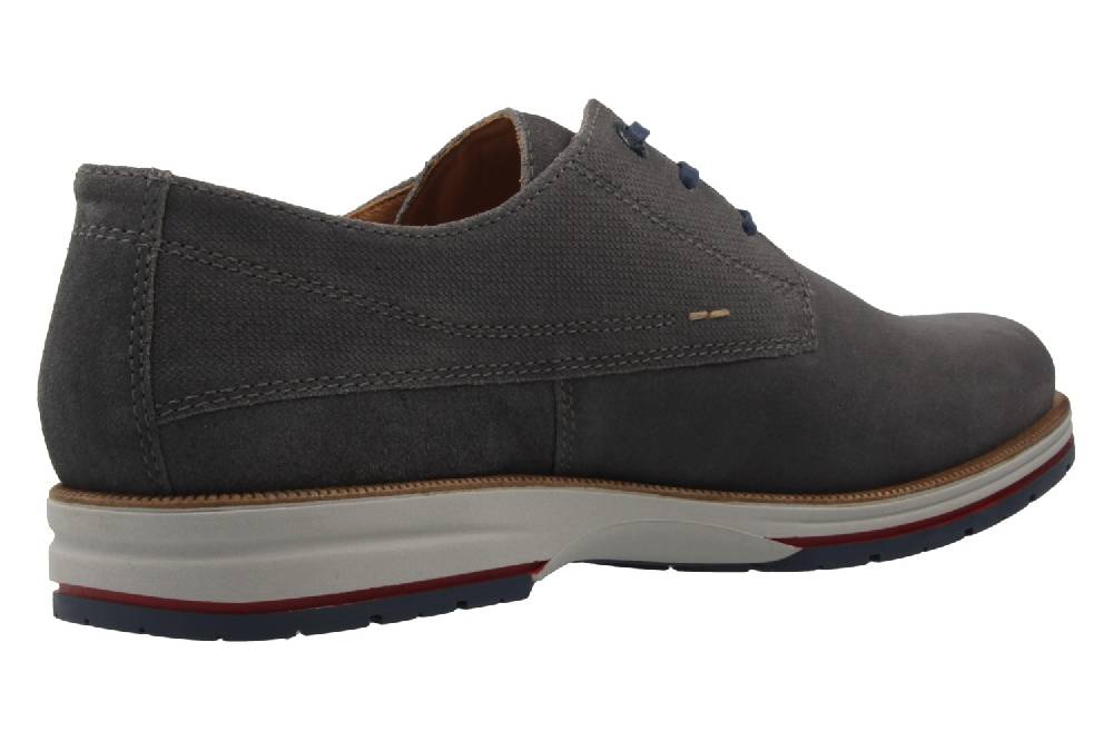 Fretz Men Halbschuhe in Übergrößen Grau 3310.4549-62 große Herrenschuhe Versandkostenfrei