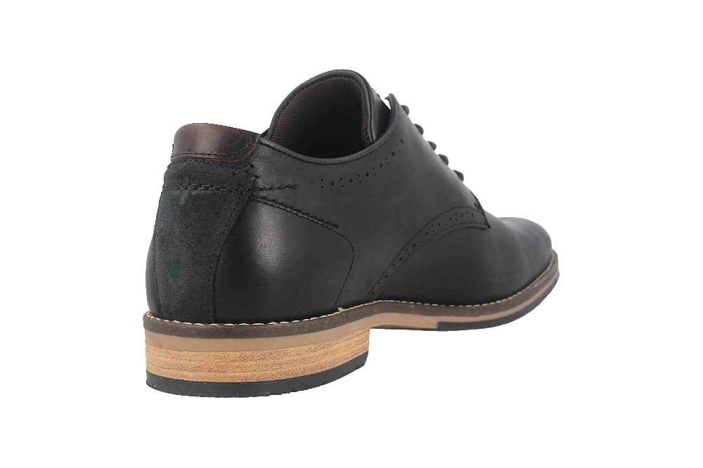 Bullboxer Halbschuhe in Übergrößen Schwarz 773K25263B2495SU39 große Herrenschuhe Begrenztes Angebot