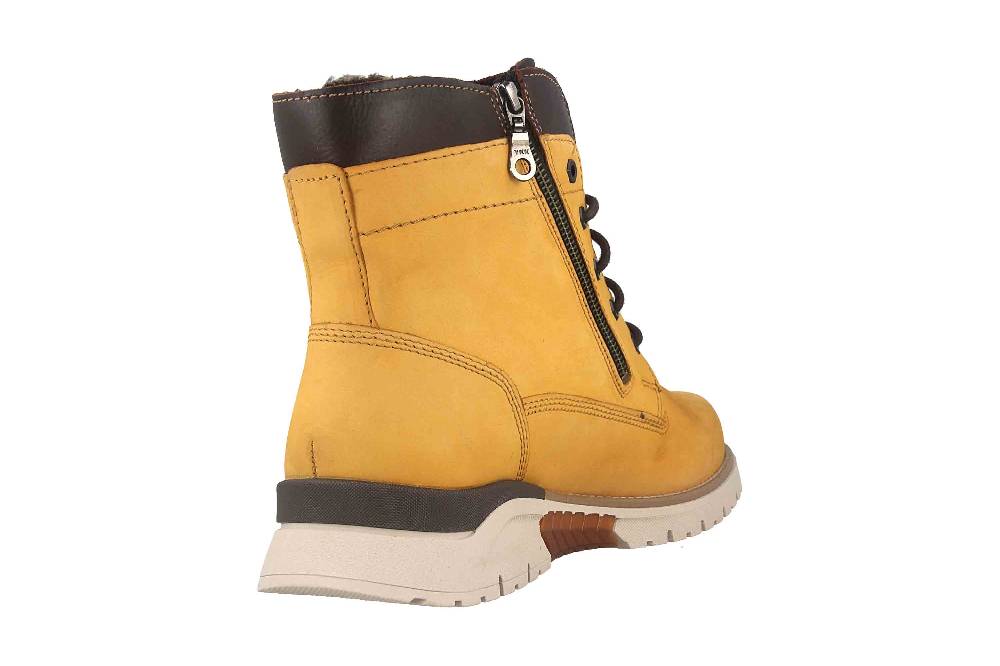 Fretz Men Cooper Boots in Übergrößen Gelb 1326.1416-45 große Herrenschuhe Black Friday
