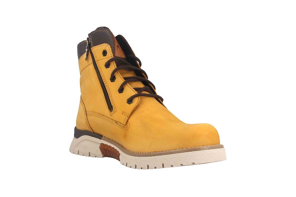 Fretz Men Cooper Boots in Übergrößen Gelb 1326.1416-45 große Herrenschuhe Black Friday