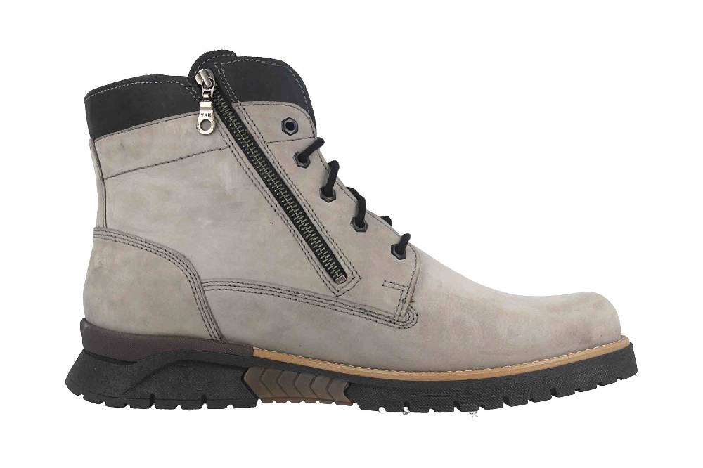 Fretz Men Cooper Boots in Übergrößen Grau 1326.1416-95 große Herrenschuhe Cyber Monday
