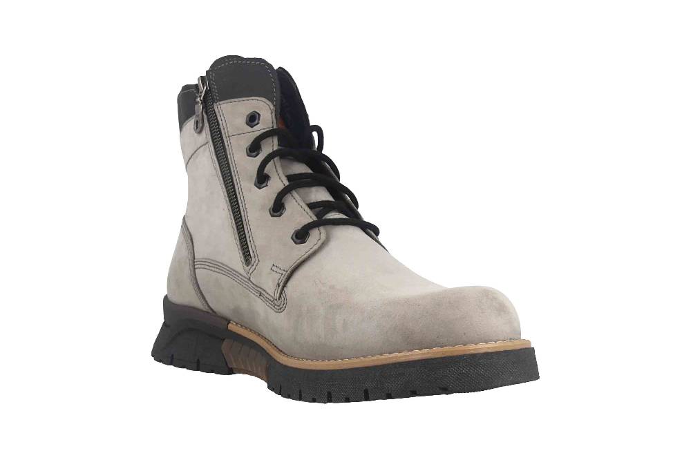 Fretz Men Cooper Boots in Übergrößen Grau 1326.1416-95 große Herrenschuhe Cyber Monday