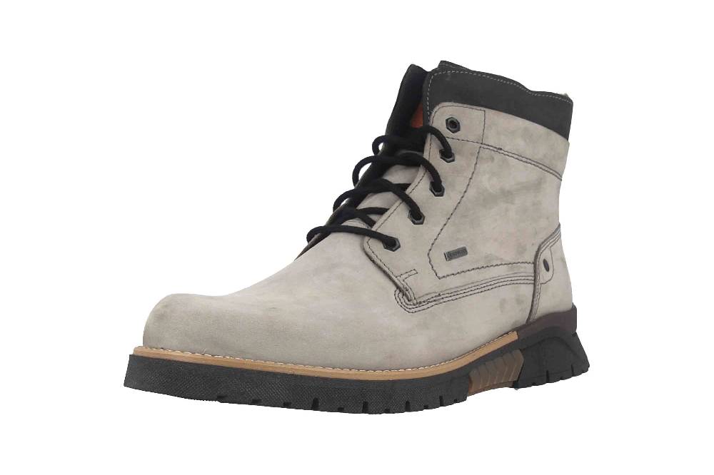 Fretz Men Cooper Boots in Übergrößen Grau 1326.1416-95 große Herrenschuhe Cyber Monday