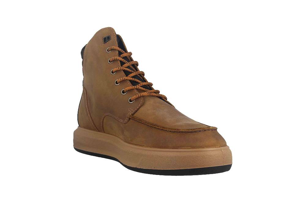 Fretz Men Sem Boots in Übergrößen Braun 4412.2418-20 große Herrenschuhe Weihnachtsangebot