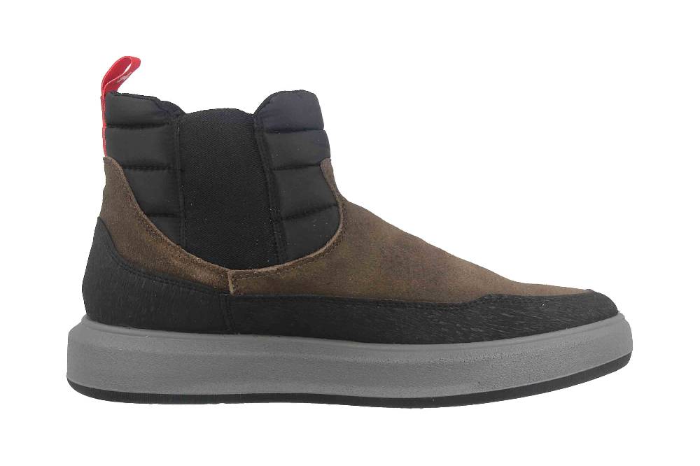 Fretz Men Sem Stiefeletten in Übergrößen Grau 4414.2489-69 große Herrenschuhe Osterangebot