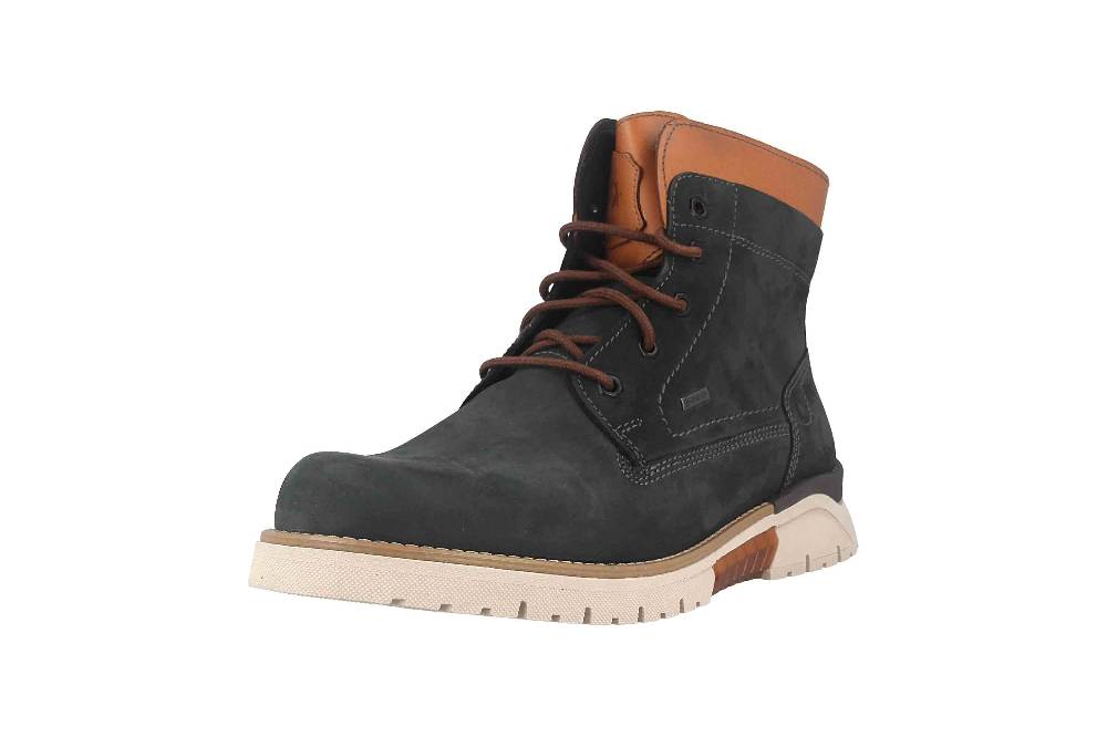 Fretz Men Cooper Boots in Übergrößen Blau 1326.1416-32 große Herrenschuhe Muttertagsangebot
