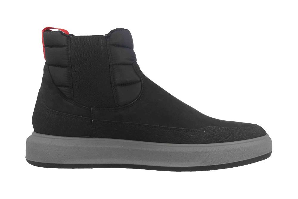 Fretz Men Sem Stiefeletten in Übergrößen Schwarz 4414.2482-51 große Herrenschuhe Vatertagsangebot