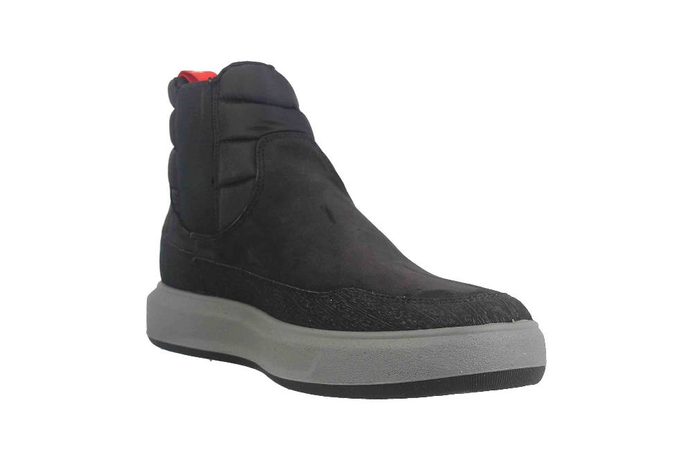 Fretz Men Sem Stiefeletten in Übergrößen Schwarz 4414.2482-51 große Herrenschuhe Vatertagsangebot