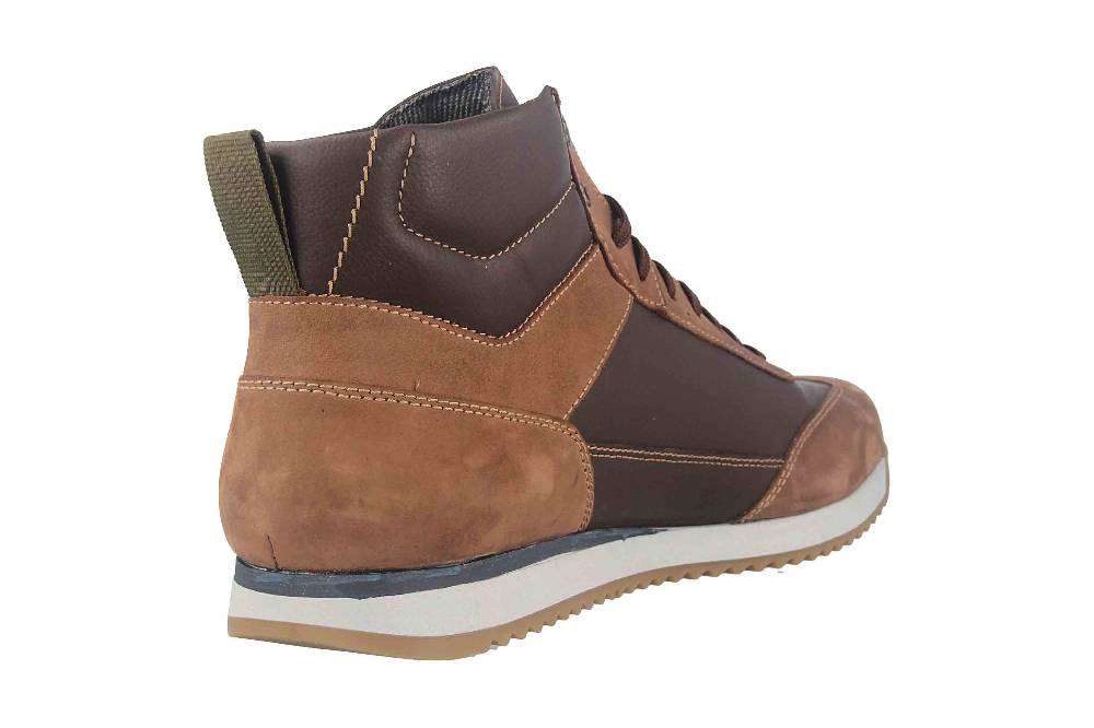 Fretz Men Tobias Stiefel in Übergrößen Braun 6660.2916-80 große Herrenschuhe Lagerräumung