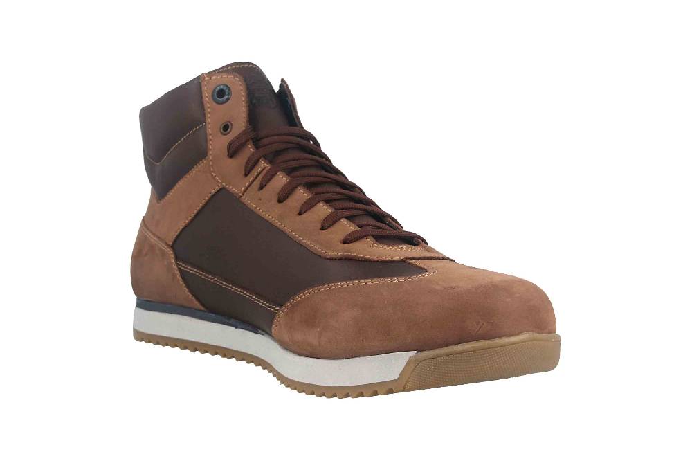 Fretz Men Tobias Stiefel in Übergrößen Braun 6660.2916-80 große Herrenschuhe Lagerräumung