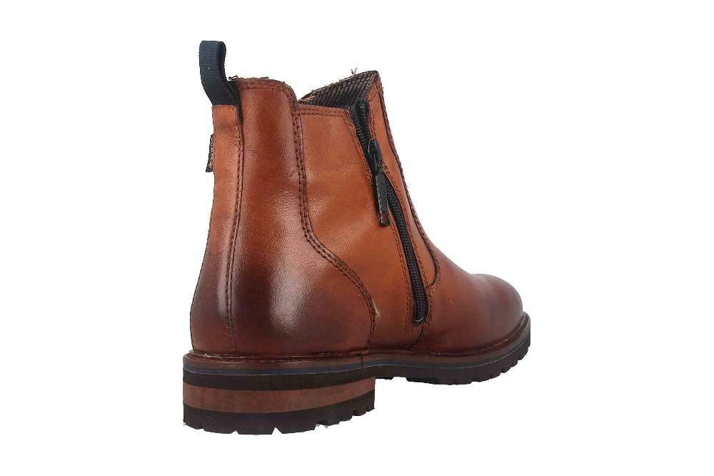 Fretz Men Milano Stiefeletten in Übergrößen Braun 6333.9728-37 große Herrenschuhe Heißer Verkauf