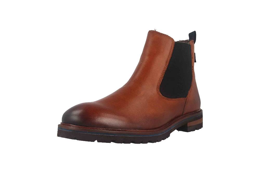 Fretz Men Milano Stiefeletten in Übergrößen Braun 6333.9728-37 große Herrenschuhe Heißer Verkauf