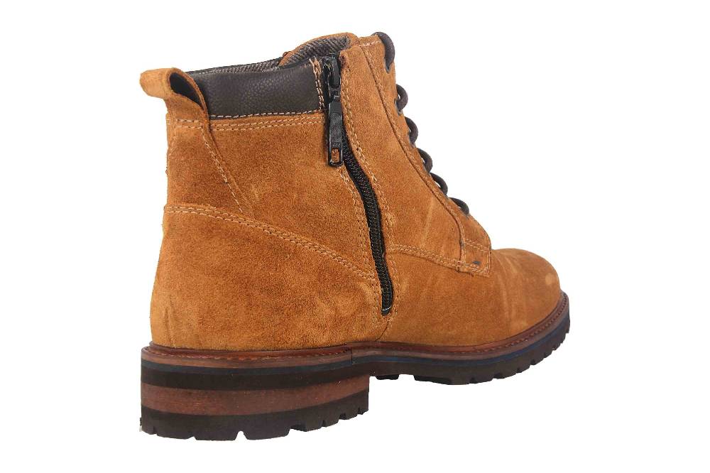 Fretz Men Milano Boots in Übergrößen Braun 6330.9719-89 große Herrenschuhe Top Angebot