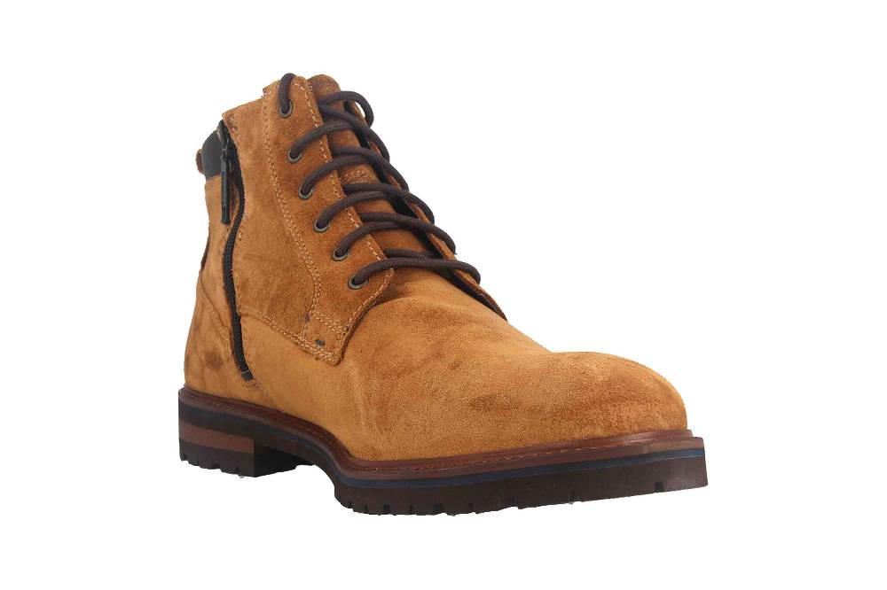 Fretz Men Milano Boots in Übergrößen Braun 6330.9719-89 große Herrenschuhe Top Angebot