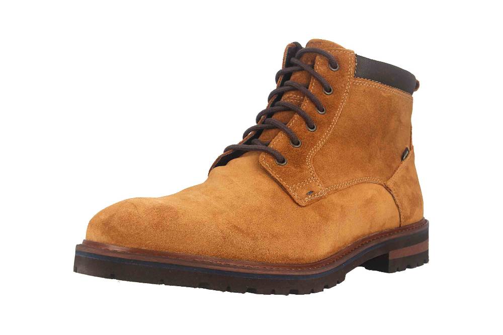 Fretz Men Milano Boots in Übergrößen Braun 6330.9719-89 große Herrenschuhe Top Angebot