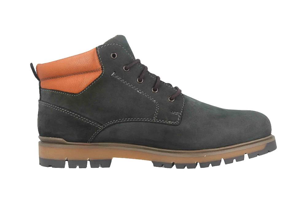 Fretz Men Fountain Boots in Übergrößen Blau 4040.0716-32 große Herrenschuhe Neueste Mode