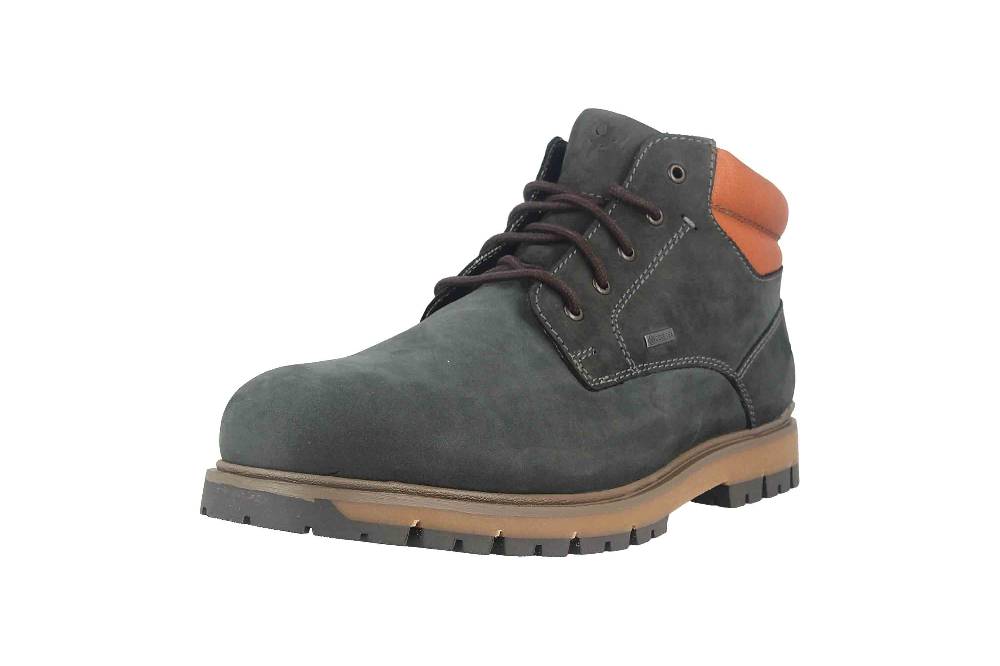 Fretz Men Fountain Boots in Übergrößen Blau 4040.0716-32 große Herrenschuhe Neueste Mode