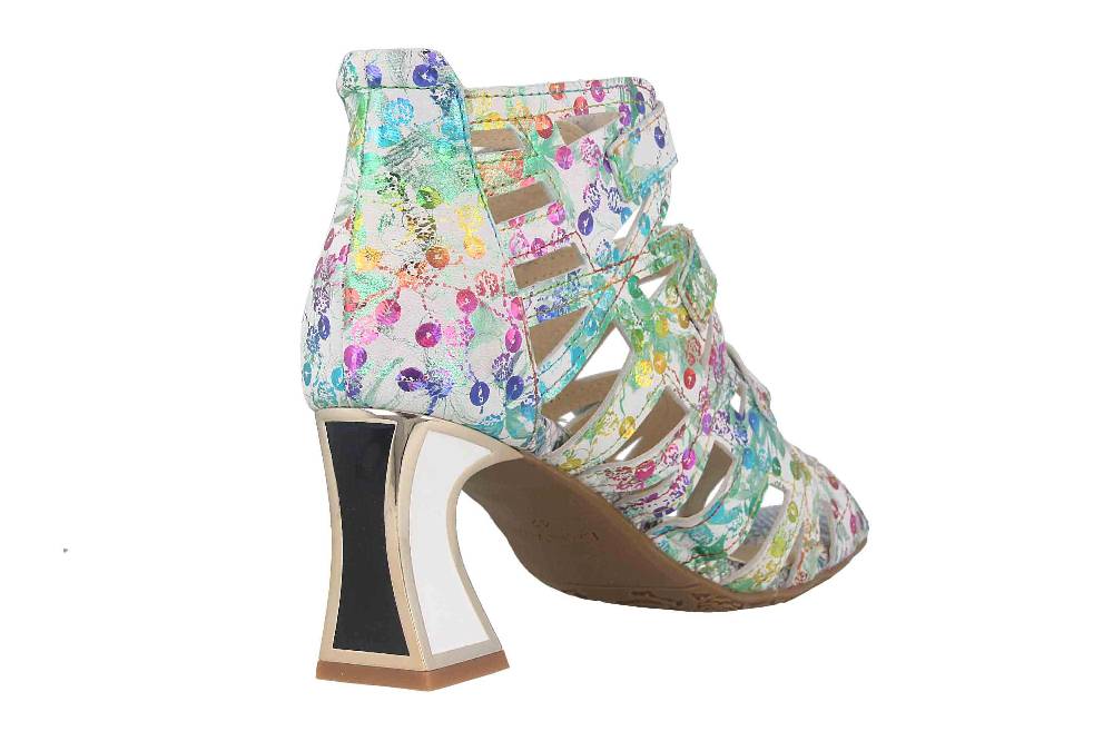 Laura Vita Sandaletten in Übergrößen Mehrfarbig JACBO 01 Bisque große Damenschuhe Online Outlet