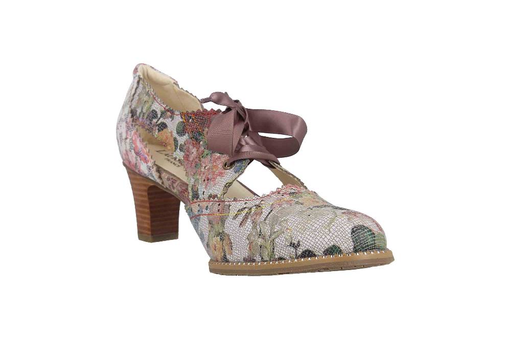 Laura Vita Pumps in Übergrößen Mehrfarbig ELCODIEO 0422 Café große Damenschuhe Bestseller