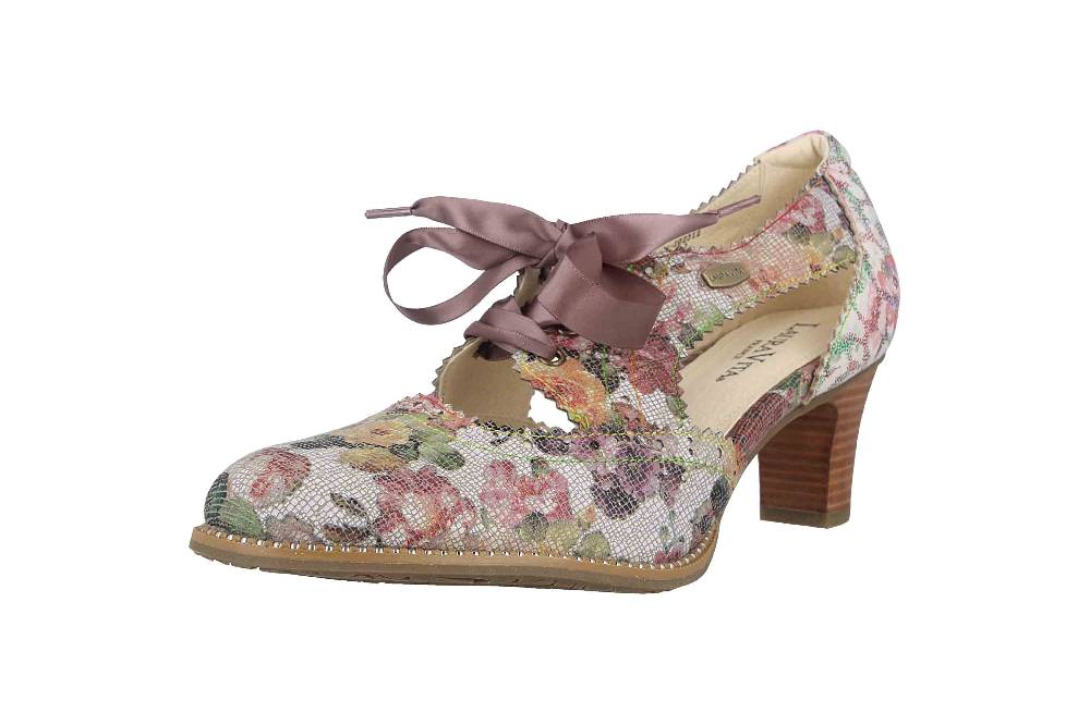 Laura Vita Pumps in Übergrößen Mehrfarbig ELCODIEO 0422 Café große Damenschuhe Bestseller