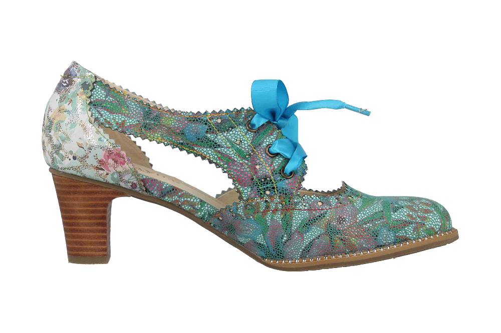 Laura Vita Pumps in Übergrößen Mehrfarbig ELCODIEO 0422 Kaki große Damenschuhe Saisonale Angebote