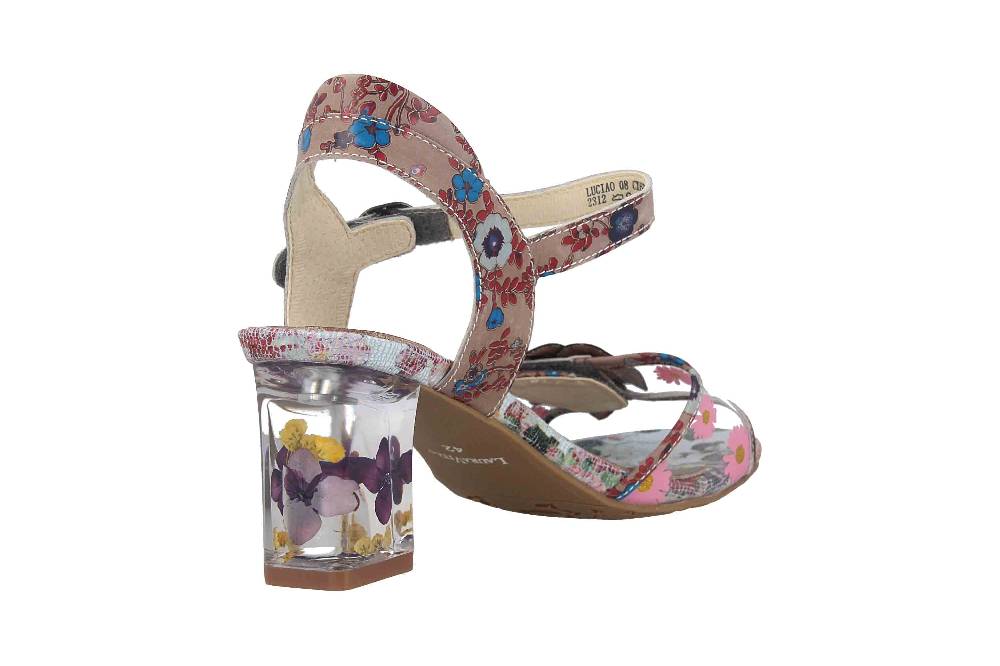 Laura Vita Sandaletten in Übergrößen Mehrfarbig LUCIAO 08 Gris große Damenschuhe Tägliche Deals