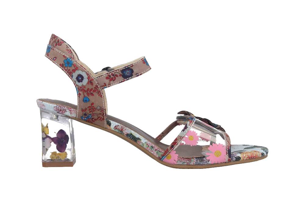 Laura Vita Sandaletten in Übergrößen Mehrfarbig LUCIAO 08 Gris große Damenschuhe Tägliche Deals