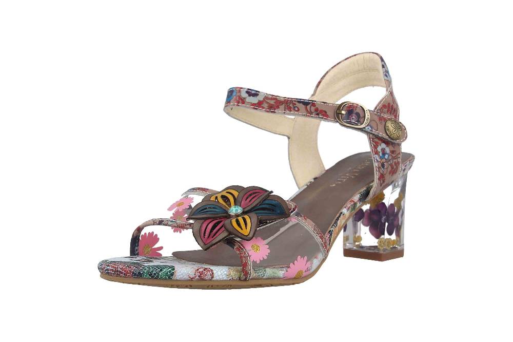 Laura Vita Sandaletten in Übergrößen Mehrfarbig LUCIAO 08 Gris große Damenschuhe Tägliche Deals