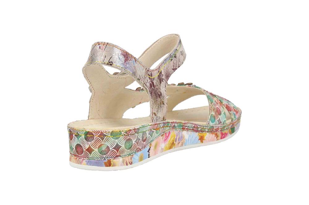 Laura Vita Sandalen in Übergrößen Mehrfarbig BRCUELO 81 Café große Damenschuhe Riesige Ersparnisse