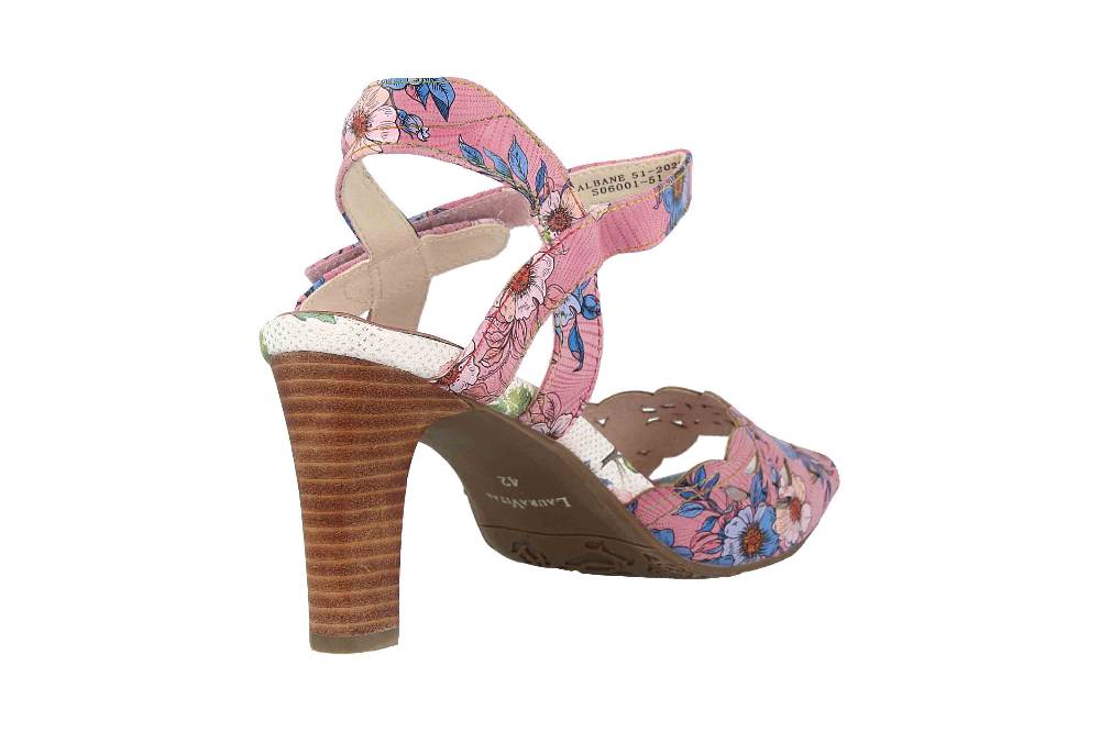 Laura Vita Sandaletten in Übergrößen Mehrfarbig ALBANE 51 Lilas große Damenschuhe VIP-Rabatte