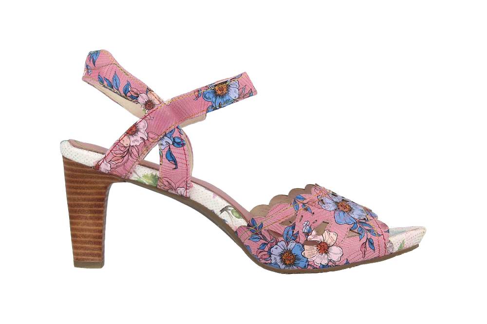 Laura Vita Sandaletten in Übergrößen Mehrfarbig ALBANE 51 Lilas große Damenschuhe VIP-Rabatte
