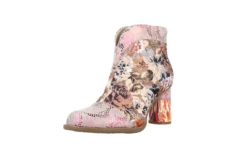 Laura Vita Stiefeletten in Übergrößen Mehrfarbig GUCSTOO 10 Beige große Damenschuhe Super Sparpreis