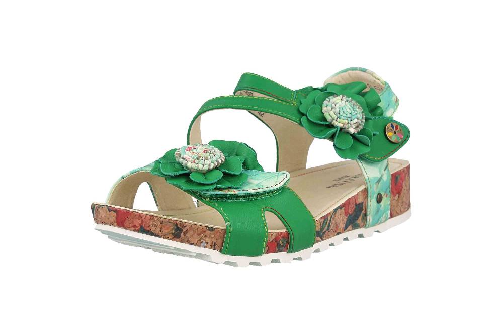 Laura Vita Sandalen in Übergrößen Mehrfarbig BRCYANO 68 Vert große Damenschuhe Kostenlose Rückgabe
