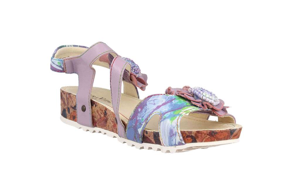 Laura Vita Sandalen in Übergrößen Mehrfarbig BRCYANO 68 Lilas große Damenschuhe Begrenzte Freigabe