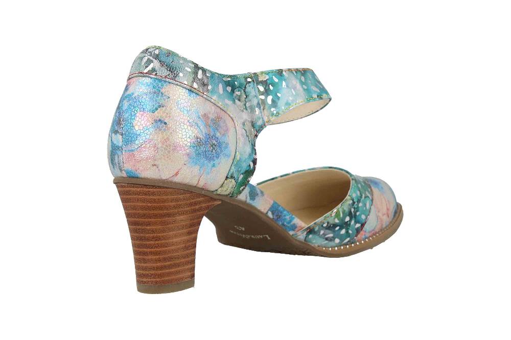 Laura Vita Pumps in Übergrößen Mehrfarbig ELCODIEO 232 Turquoise große Damenschuhe Letzte 3 Tage