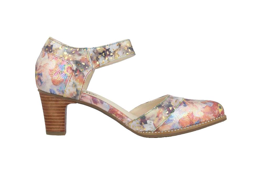 Laura Vita Pumps in Übergrößen Mehrfarbig ELCODIEO 232 Abricot große Damenschuhe JETZT KAUFEN