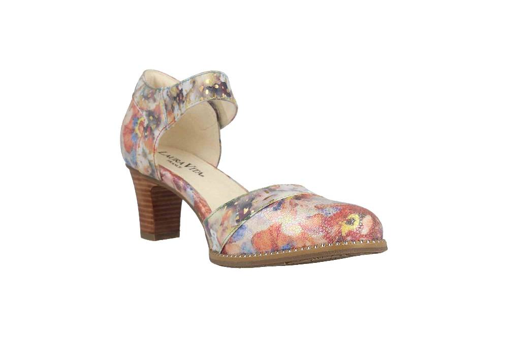 Laura Vita Pumps in Übergrößen Mehrfarbig ELCODIEO 232 Abricot große Damenschuhe JETZT KAUFEN
