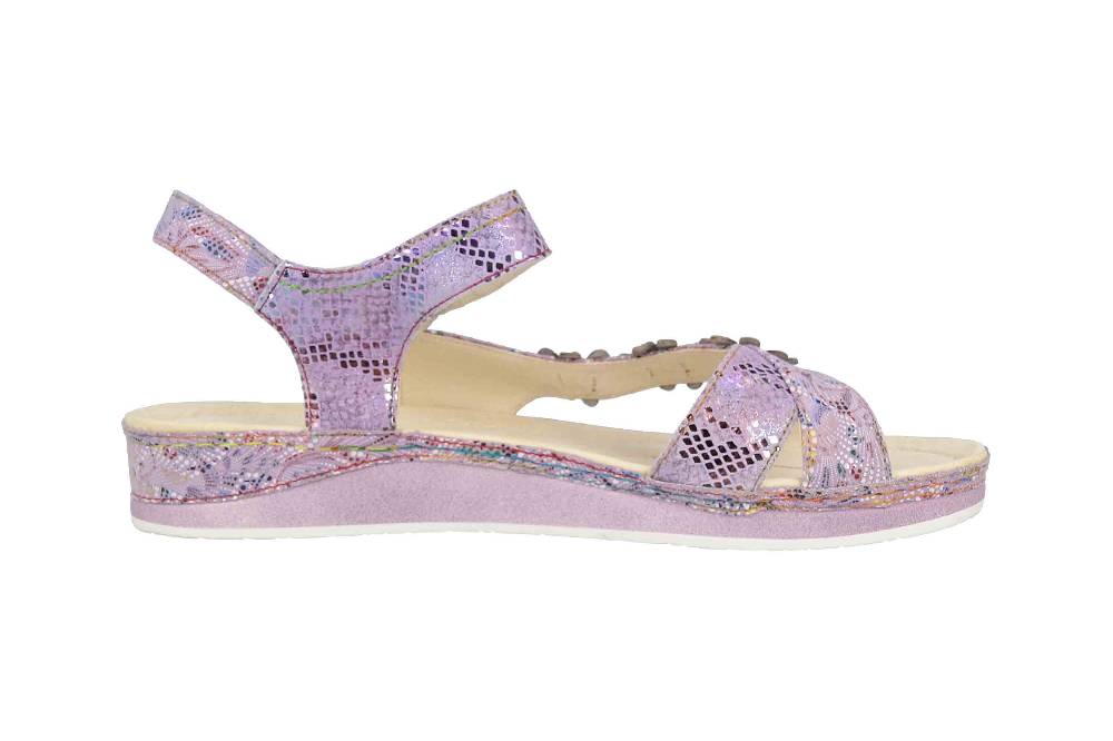 Laura Vita Sandalen in Übergrößen Mehrfarbig BRCUELO 81 Lilas große Damenschuhe Zeitbegrenzte Promotion