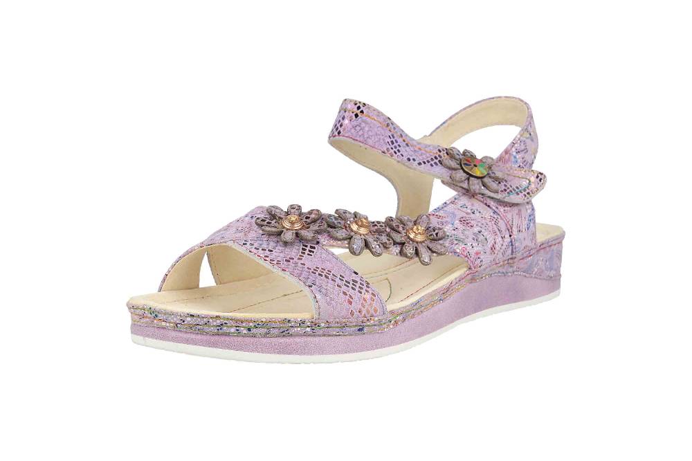 Laura Vita Sandalen in Übergrößen Mehrfarbig BRCUELO 81 Lilas große Damenschuhe Zeitbegrenzte Promotion