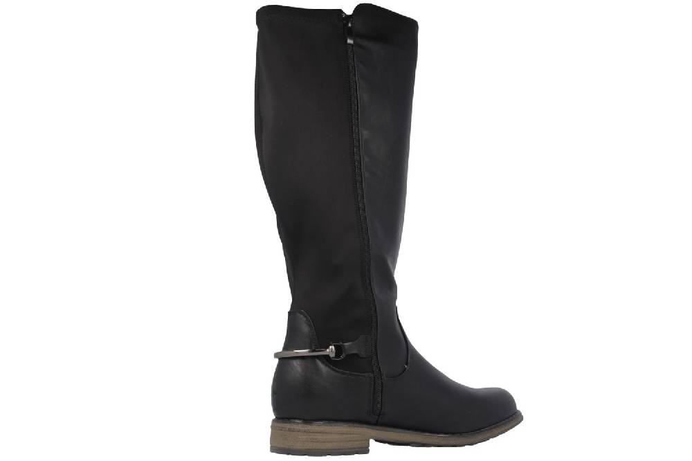 Fitters Footwear Stiefel in Übergrößen Schwarz 2.823951 Black große Damenschuhe Nur für heute