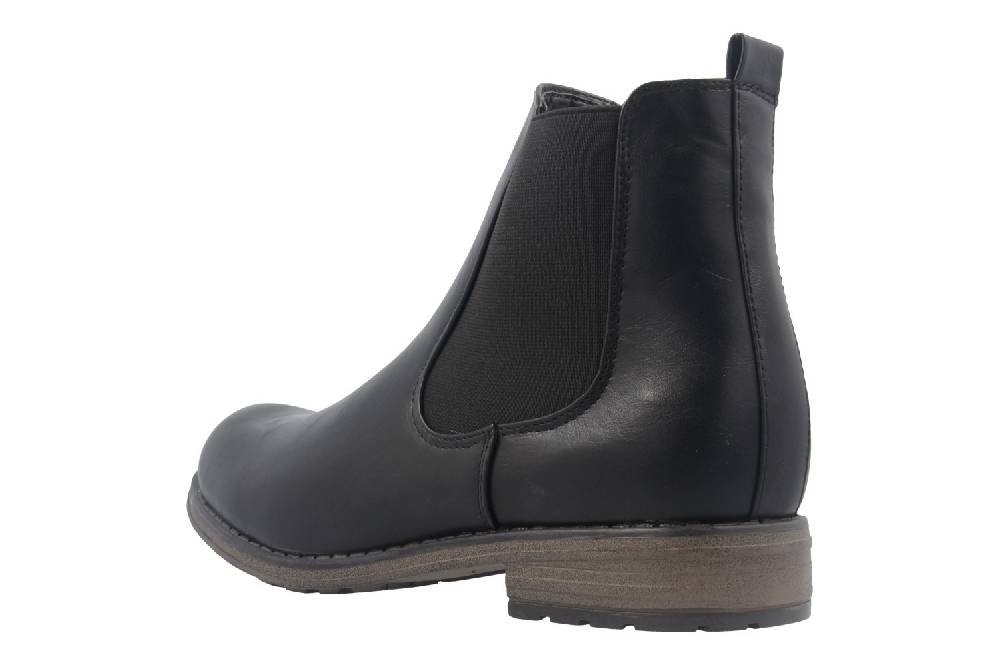 Fitters Footwear Boots in Übergrößen Schwarz 0 große Damenschuhe Sonderangebot der Fabrik