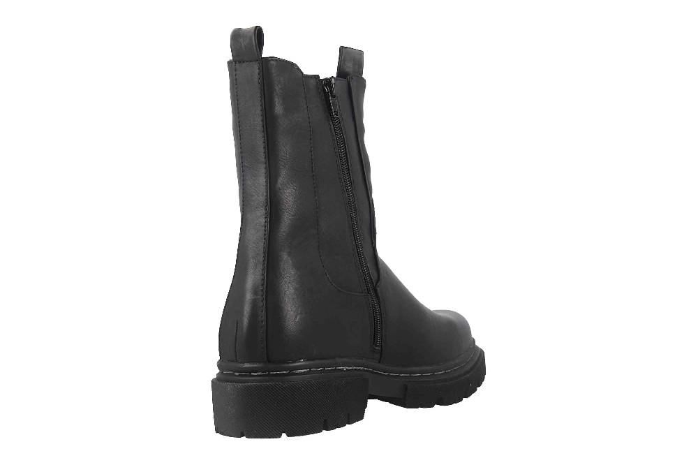 Fitters Footwear Cara Stiefeletten in Übergrößen Schwarz 2.AC3801 Black große Damenschuhe 50% Rabatt für begrenzte Zeit