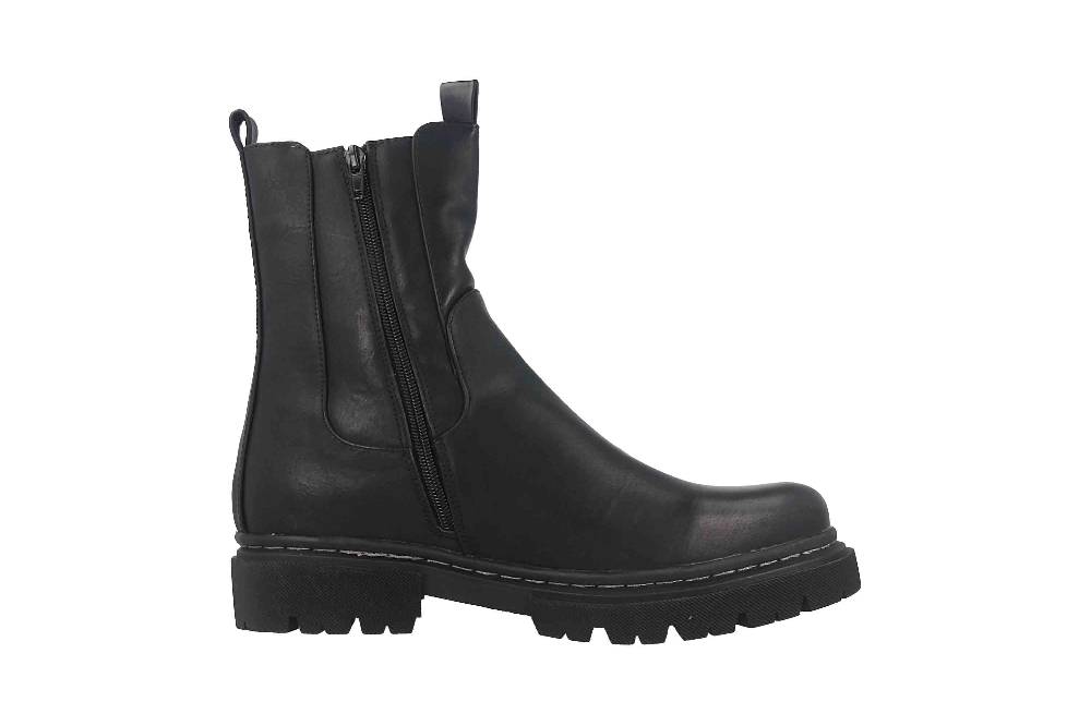 Fitters Footwear Cara Stiefeletten in Übergrößen Schwarz 2.AC3801 Black große Damenschuhe 50% Rabatt für begrenzte Zeit