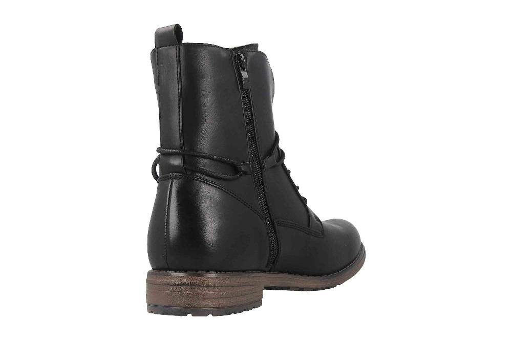 Fitters Footwear Vera Stiefeletten in Übergrößen Schwarz 2.252323 Black große Damenschuhe Rabatte dieses Monats