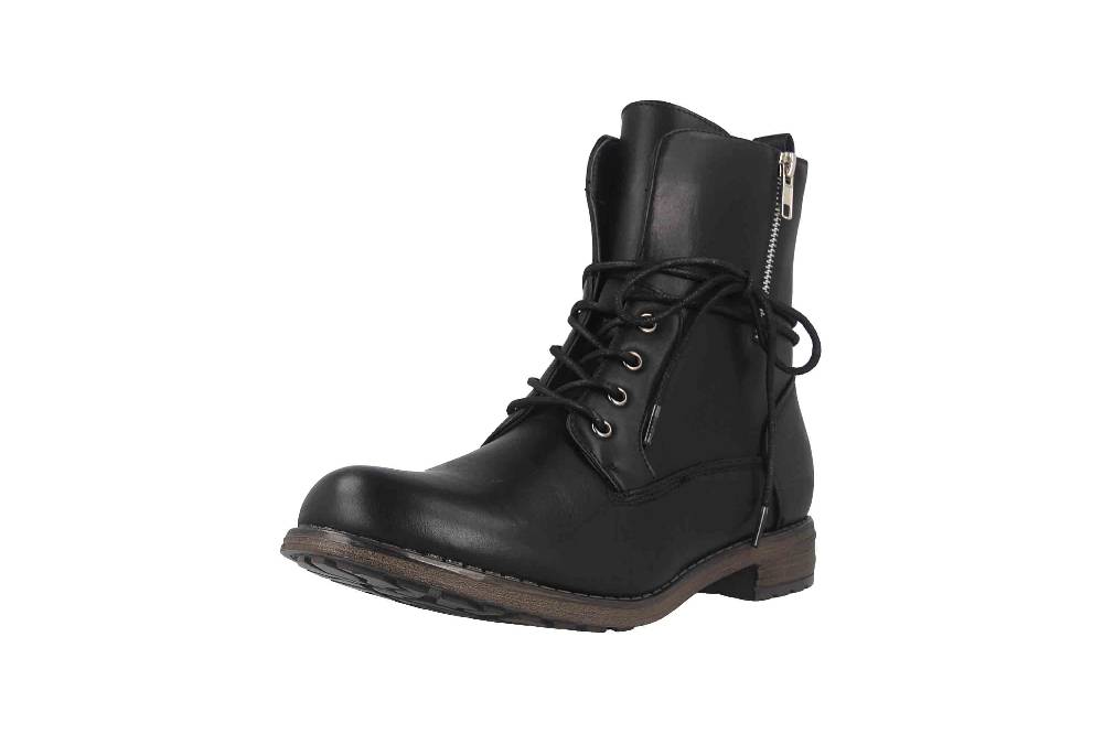 Fitters Footwear Vera Stiefeletten in Übergrößen Schwarz 2.252323 Black große Damenschuhe Rabatte dieses Monats