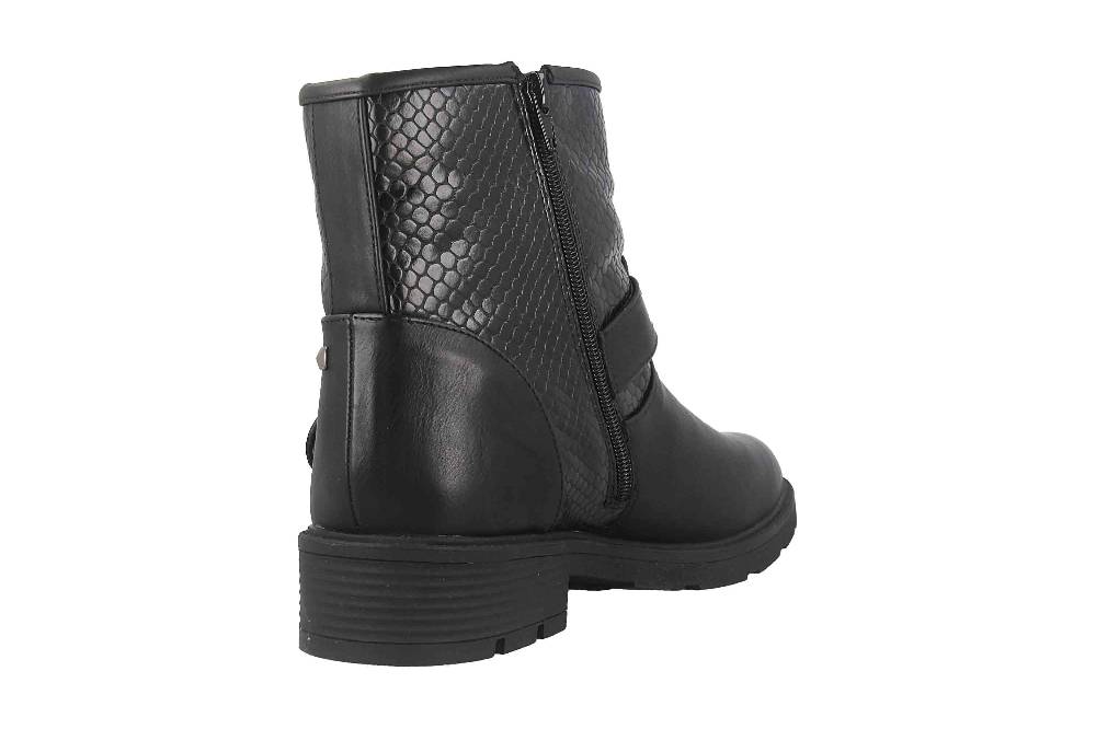 Fitters Footwear Lexi Stiefeletten in Übergrößen Schwarz 2.237232 Black große Damenschuhe 2025