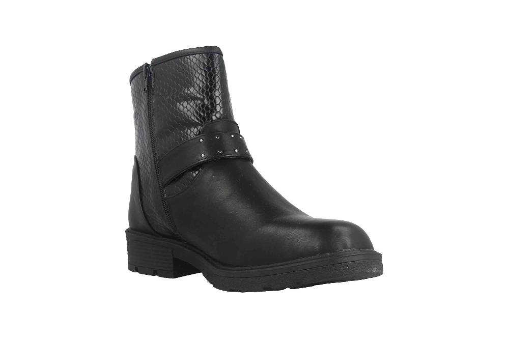 Fitters Footwear Lexi Stiefeletten in Übergrößen Schwarz 2.237232 Black große Damenschuhe 2025