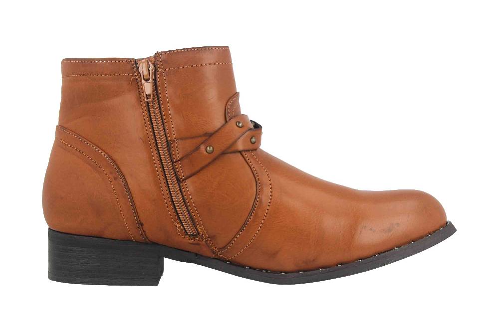 Fitters Footwear Shannon Stiefeletten in Übergrößen Braun 2.239201 Brandy große Damenschuhe Online