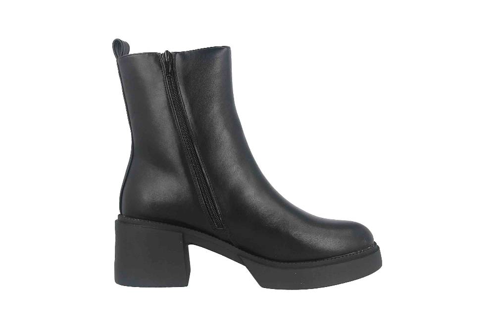 Fitters Footwear Pia Stiefeletten in Übergrößen Schwarz 2TT0301402 Black große Damenschuhe Auslauf