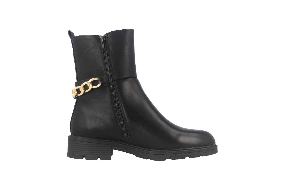 Fitters Footwear Rabea Stiefeletten in Übergrößen Schwarz 2AA0381301 Black große Damenschuhe im Angebot